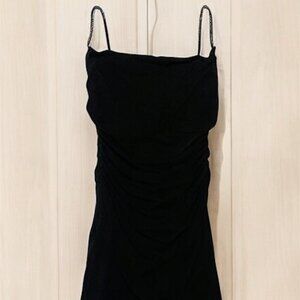 Marciano Guess Little Black Dress with a Pop of Bling! Size S (NWOT)
